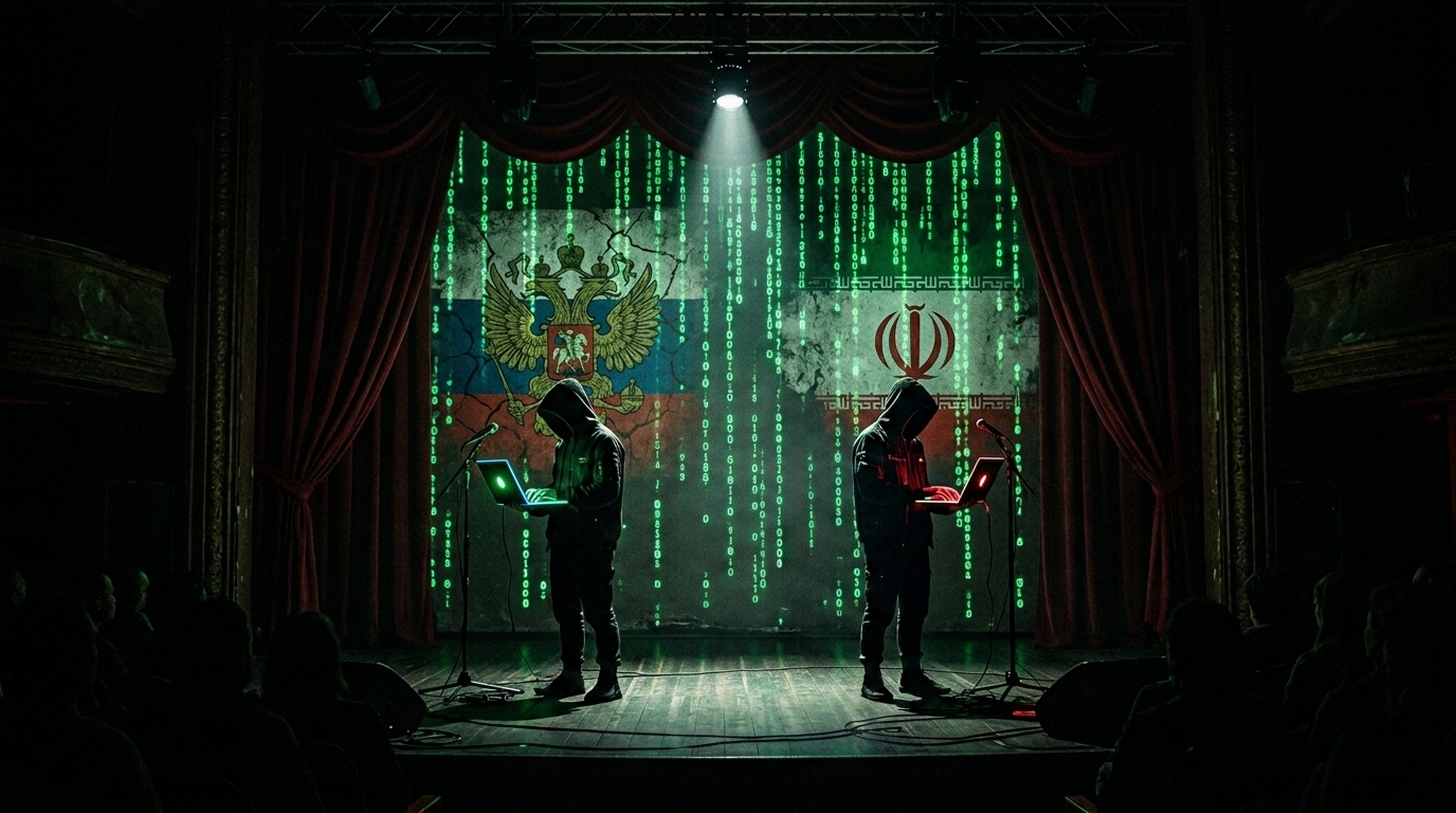 The Theater of Cyber War: How Russian "Hacktivists" Are Performing for Iran Without Actually Hacking Anything