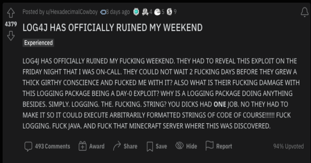 OSS Getting Hammered for BigCorp Failures